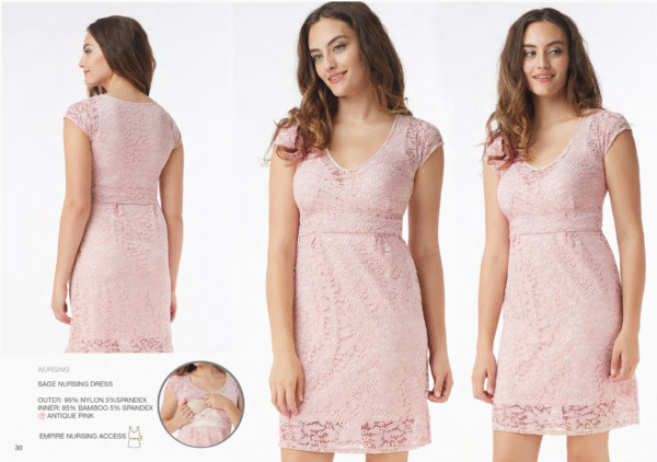 VESTIDO SAGE -  ROSA - Imagen 2